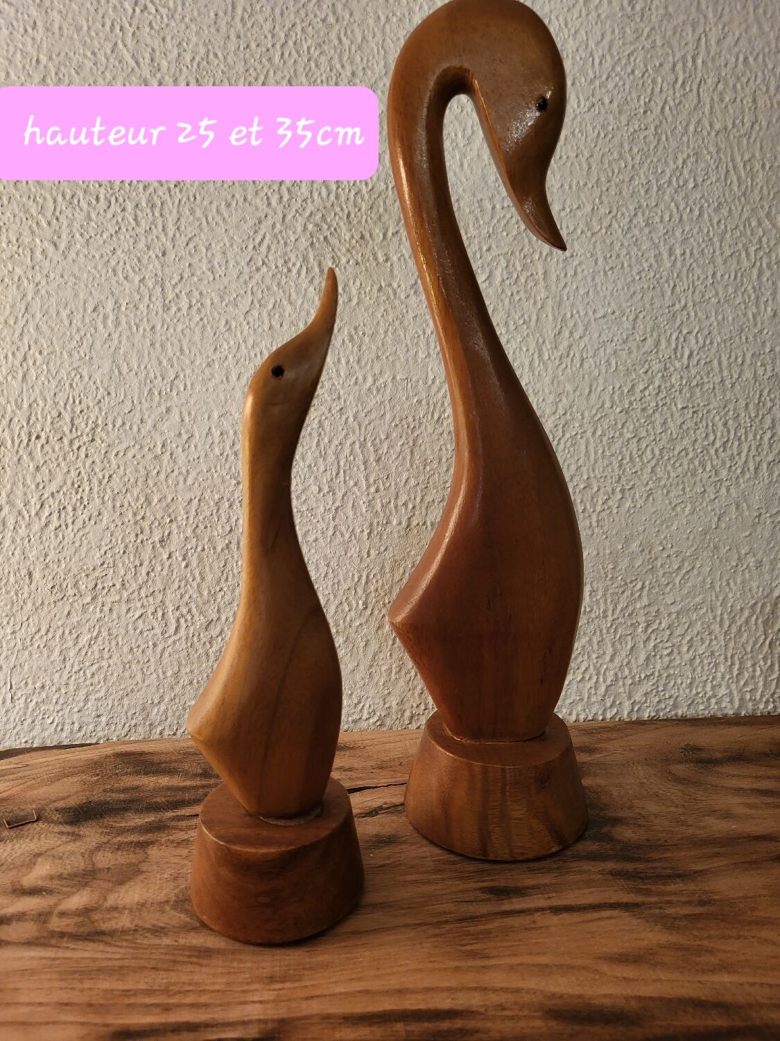 Oiseaux en bois