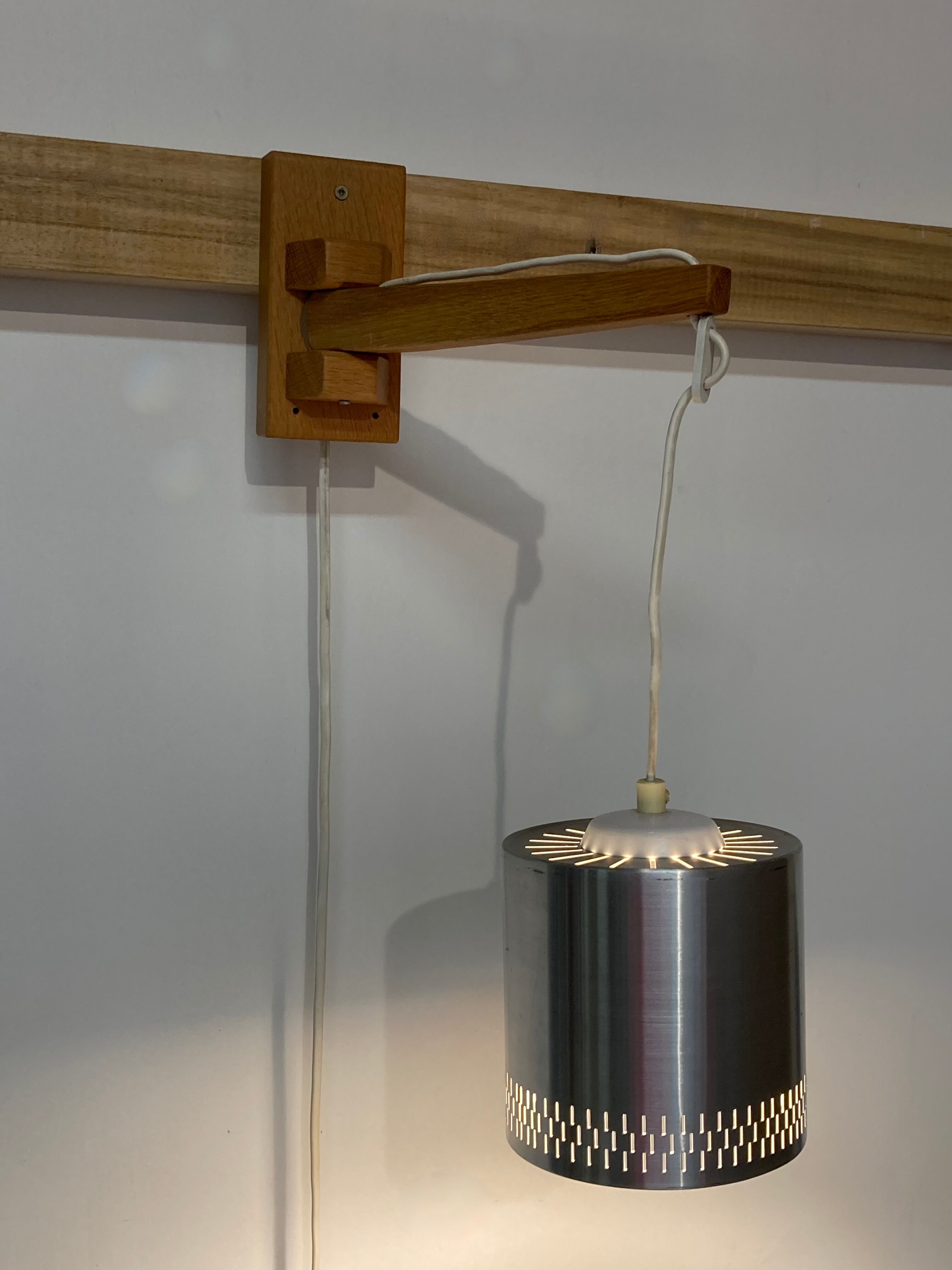 Scandinavian modular wall lamp 1950.