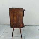 Old vintage bedside table from the reconstruction period
