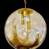 Angelo Brotto globe murano gold finish