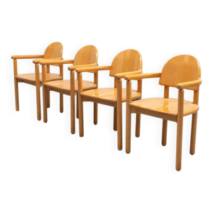 Ensemble de 4 chaises - salle