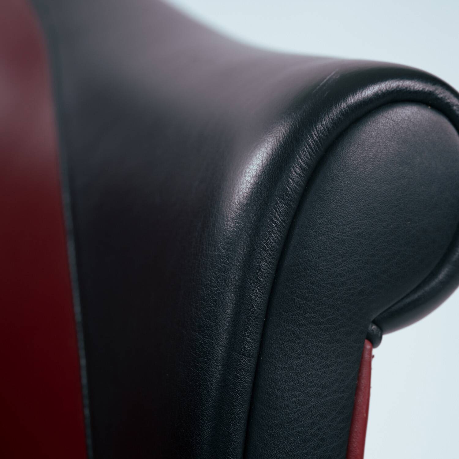 Sinan Armchairs in Leather and Beech Wood