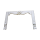 Carrara marble pathee façade element