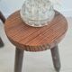 Wooden tripod stool - antique shepherd's stool