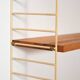 Scandinavian Hylla wall shelving system 1960s