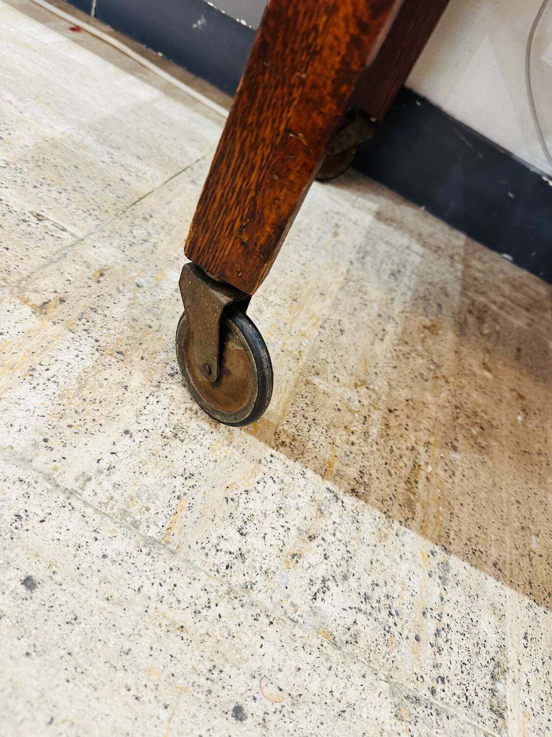 Vintage serving trolley