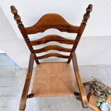 Oak mulched country armchair