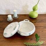 Saint-Amand earthenware soup tureen, 1930s