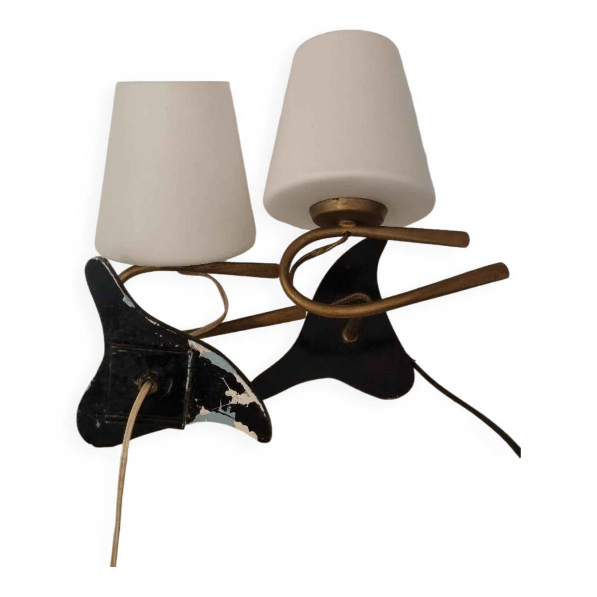 Pair of vintage wall lights