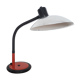Adjustable desk lamp in lacquered metal and brushed aluminum- 1960s
