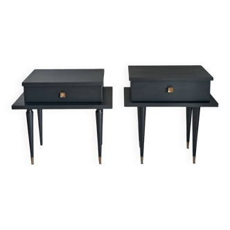 Paire de tables de chevet