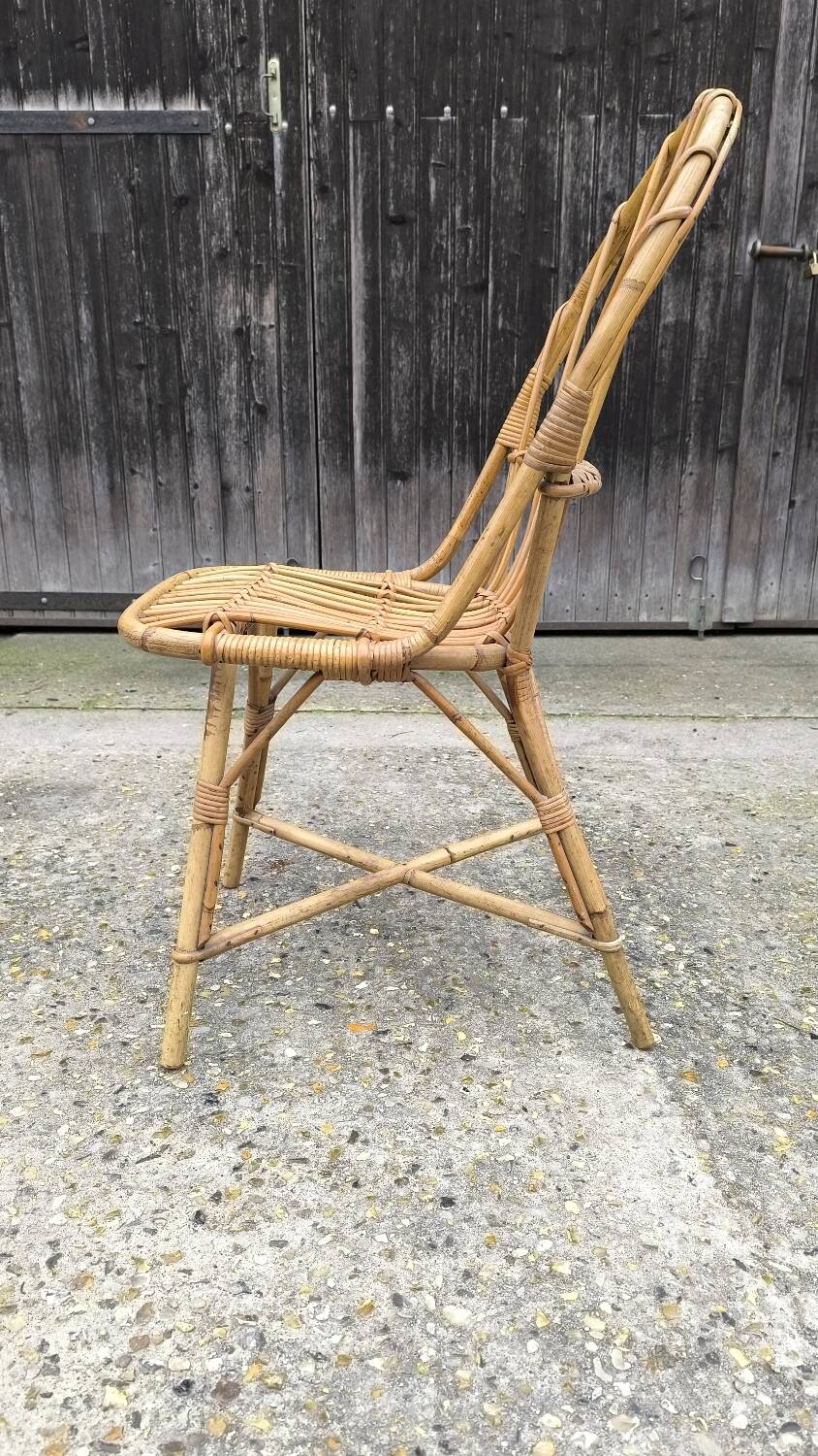 Rattan chair 1960
