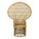 Large Peacock Chair Rattan Emanuelle Chair XL Boho Style 149cm