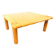 Copie de table basse en bois de style mid-century, années 1970.