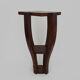 Sharness, wooden Art Deco plant holder, feet in an arc. Art Deco era