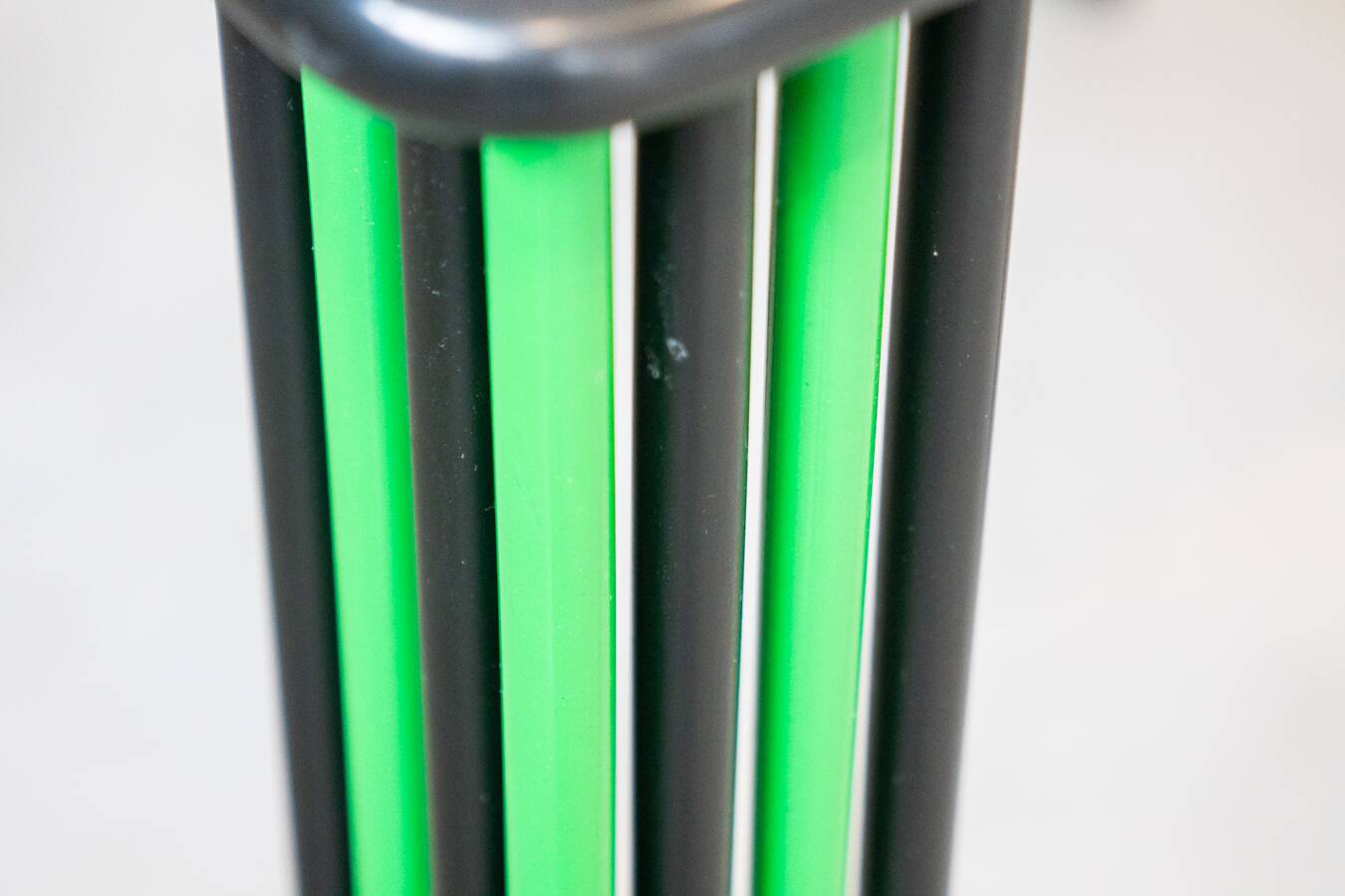 1980s Vintage Black and Green Dining Table – Bold Italian Design