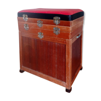 Fishing chest tabouret