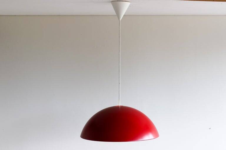 Vintage IKEA Red Brasa modern pendant, Sweden, 1990s