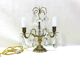 Girandole in bronze and crystal