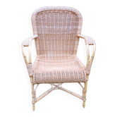 Old Wicker Armchair