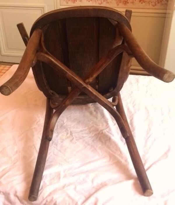 Fauteuil en bois courbé