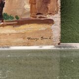 Workshop background, Henry Sené (1889-1961)