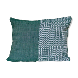 Coussin Meng Van vert