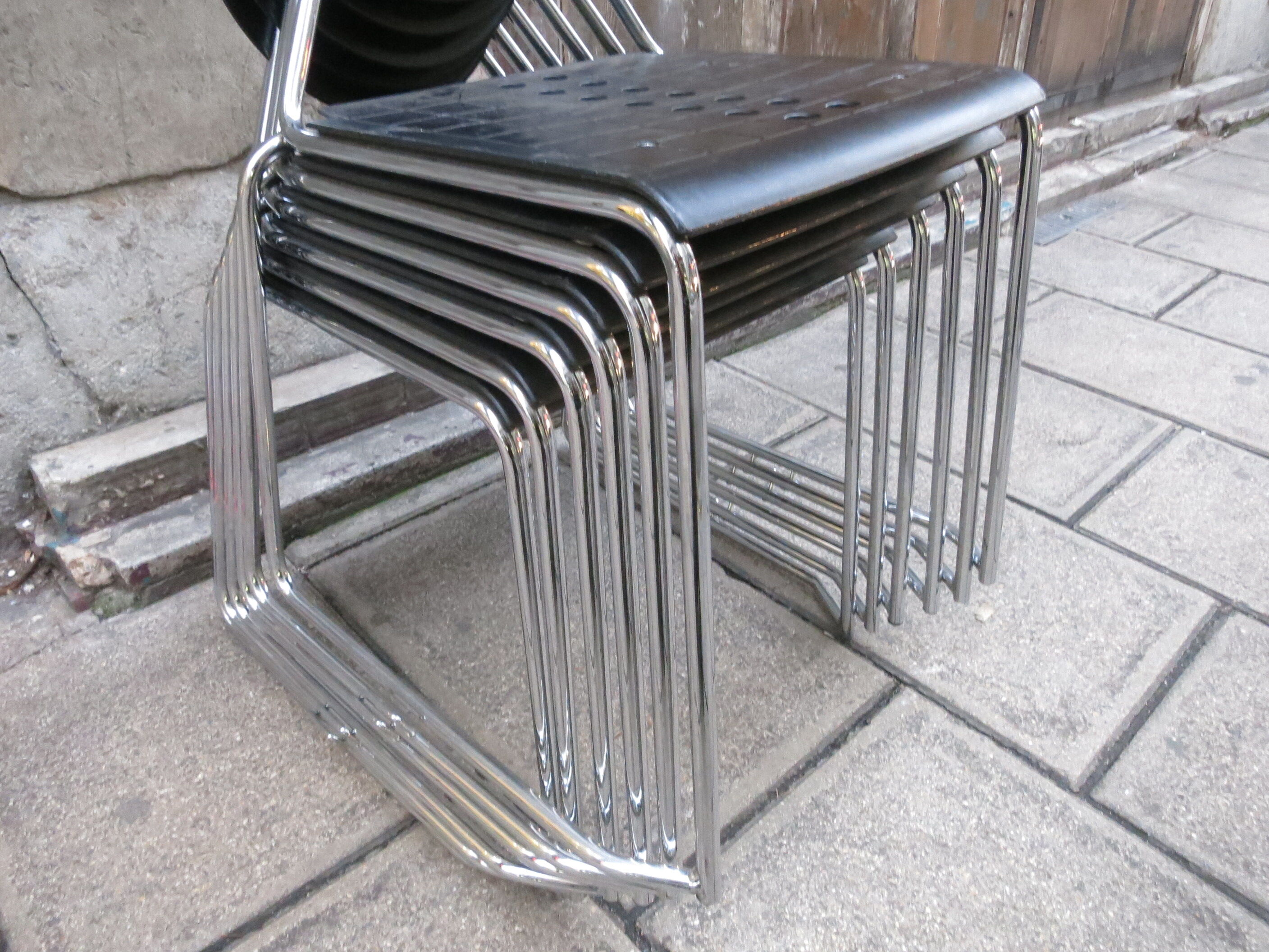 6 chairs CHARLIE Carlo BIMBI & GIOACCHINI