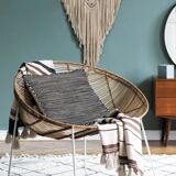 Coussin Sahara noir