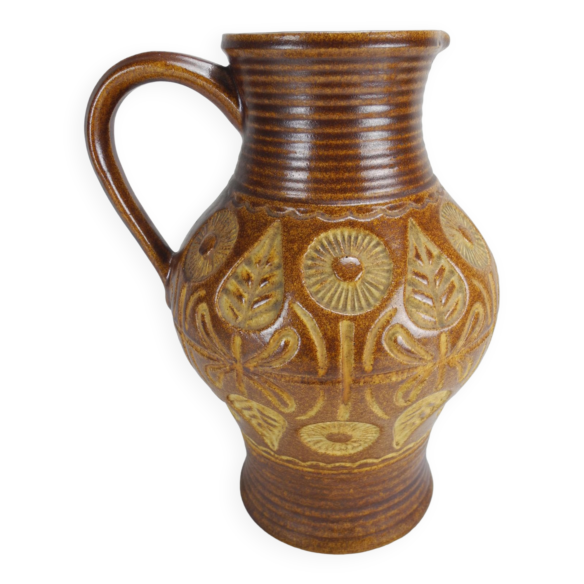 Vase uebelacker keramik 1852/30 vintage decor