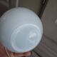 Opaline ball lamp Art Deco