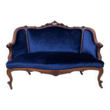 Antique sofa, France, circa 1880. After renovation.