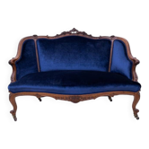 Antique sofa, France, circa 1880. After renovation.