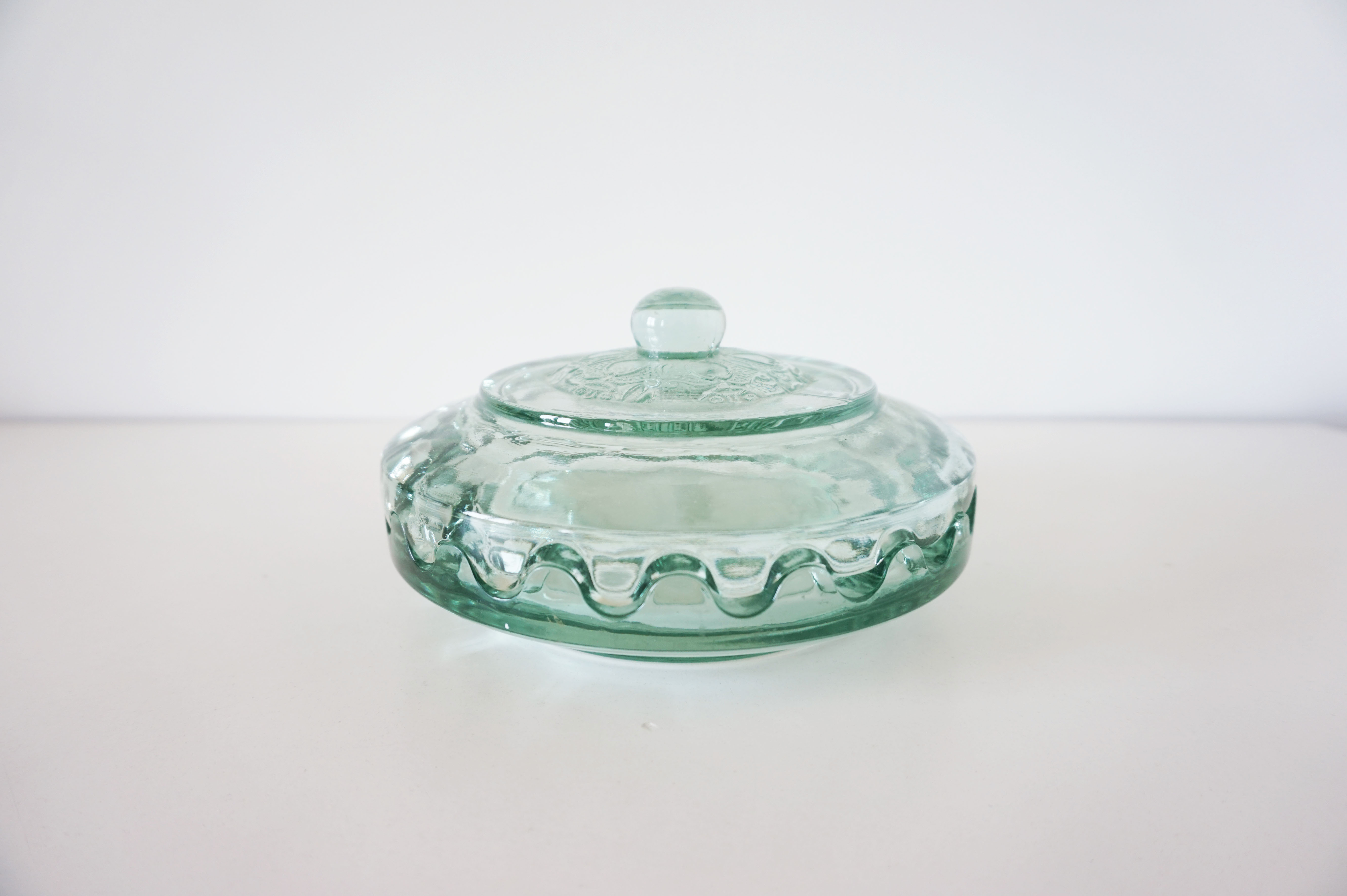 Candy box or old annealed glass box