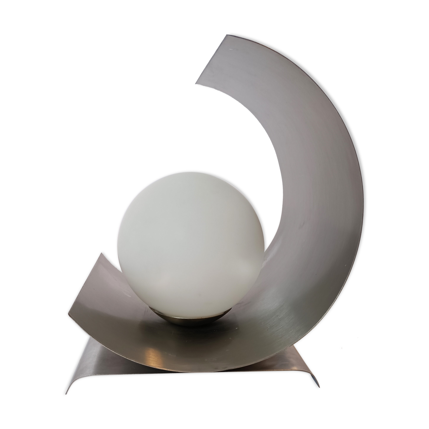 Modular lamp brushed aluminum 1970