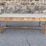 214 cm drawer farm table