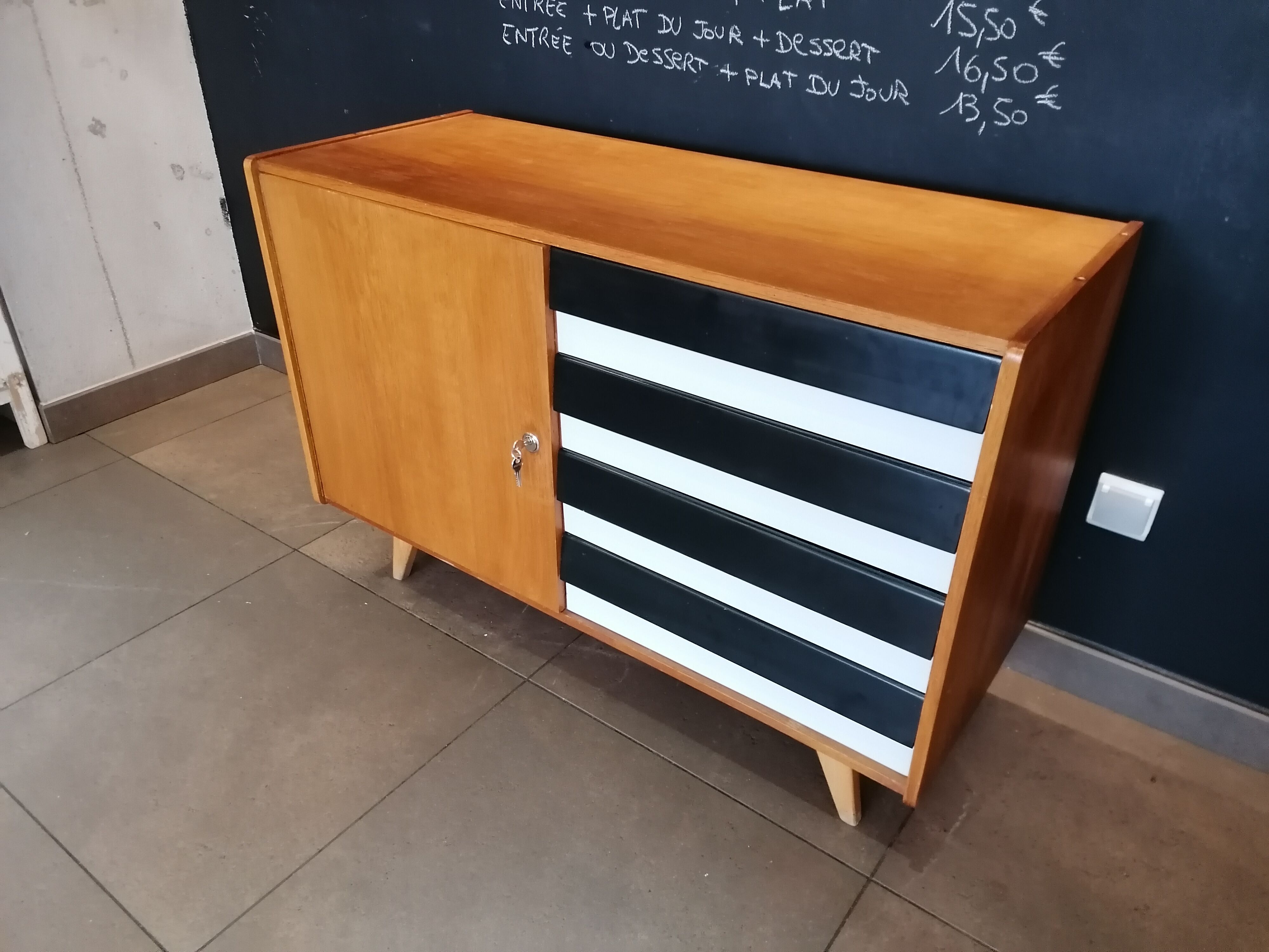 Jiri Jiroutek's chest of drawers 1960s