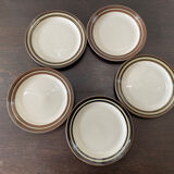 Set of 5 dessert plates Arabia Finland "Karelia" – design s