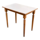 Table de cuisine louis XVI en bois 90x60cm