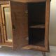 Doll cabinet 3 wooden doors with mirror