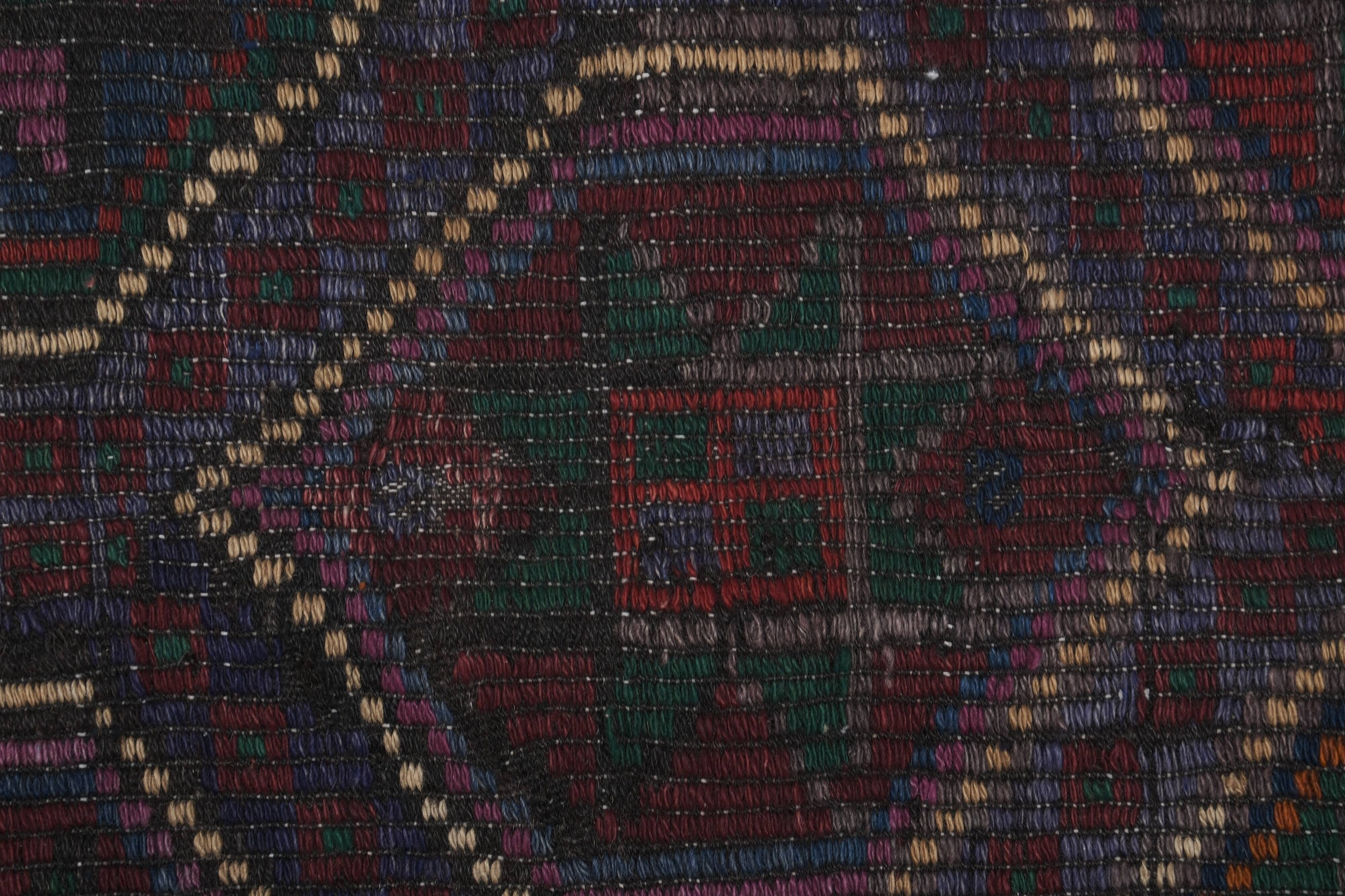 Vintage Turkish Oushak Rug Handwoven 228x292 cm