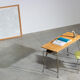 Bureau par architecte et designer Belge Willy Van Der Meeren 1950