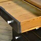 Oak and pine chest of drawers, 1910s