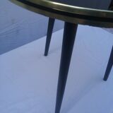 Black and red coffee table