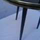 Black and red coffee table