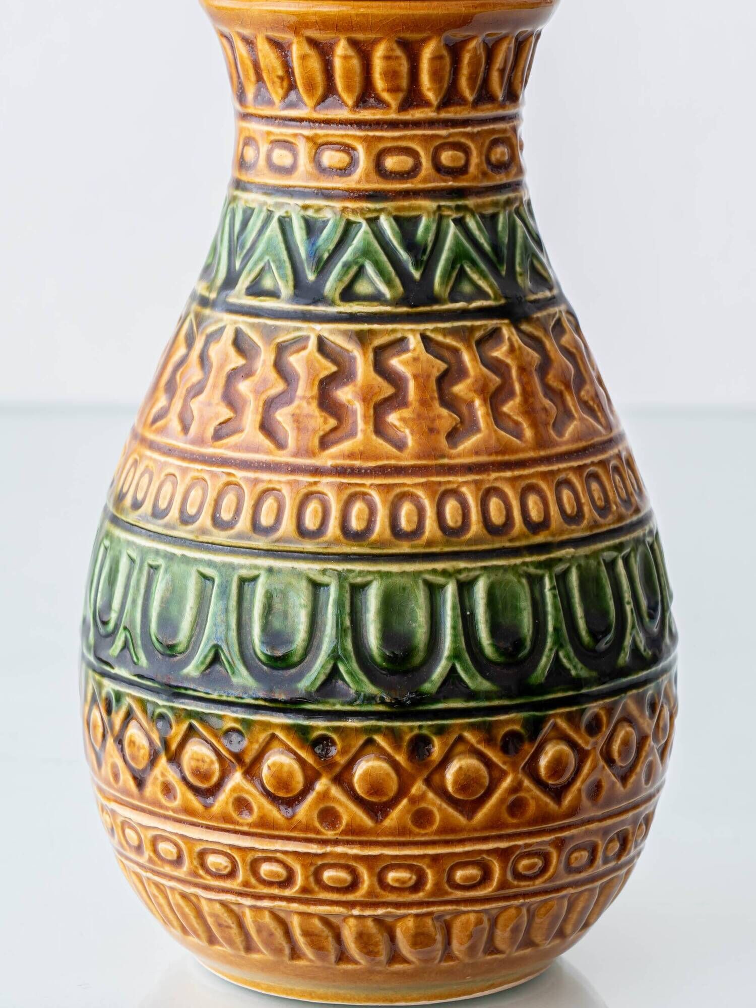 Bay Keramik Ceramic Table Lamp, Bitossi Style, circa 1960s-1970s