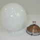 Suspension globe opaline vintage