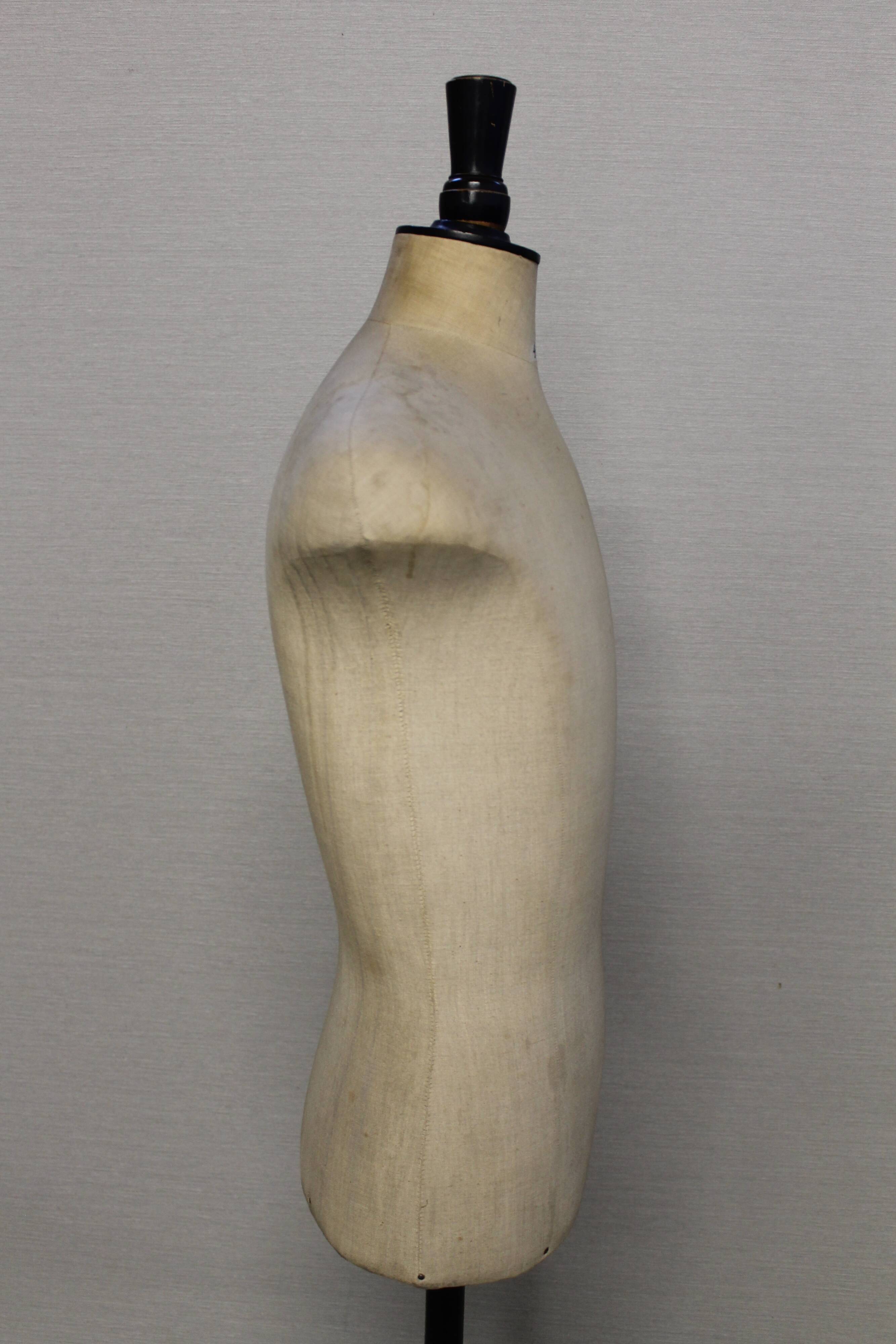 Man sewing mannequin