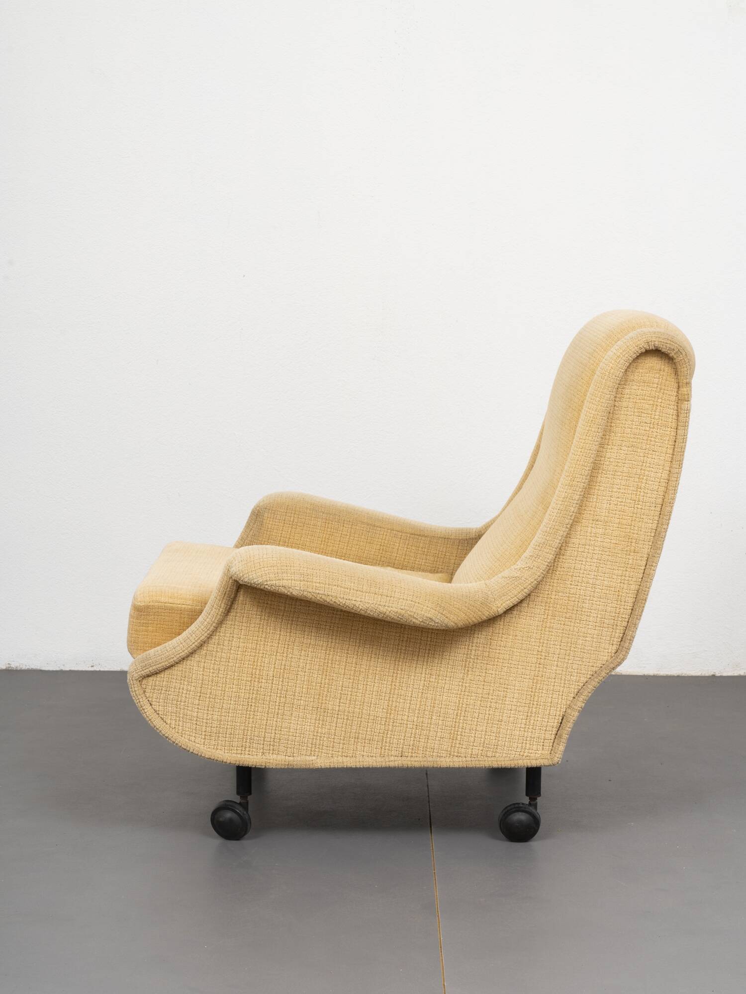 Marco Zanuso “Regent” armchair with wheels, Arflex, 1960s