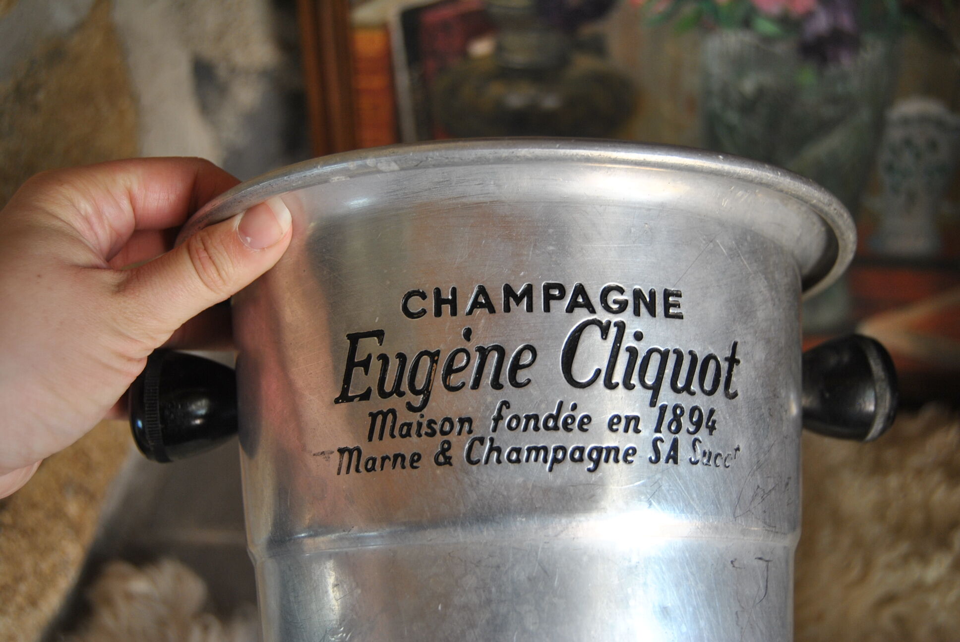 Eugene Cliquot Champagne Bucket